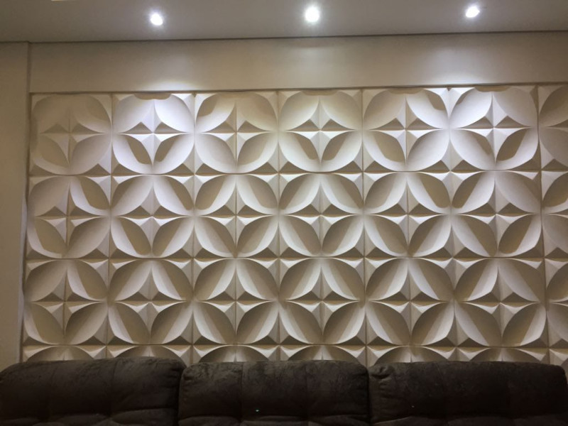 Forro com Parede 3D